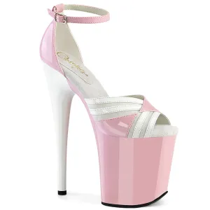 Retro Style Pink Pole Sandals Flamingo-884