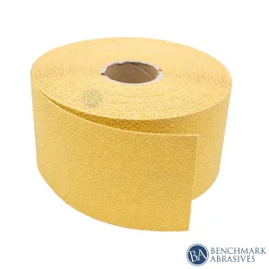 2-3/4" x 20 Yard (60 feet) Gold PSA Sanding Sheet Roll