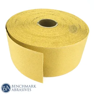 2-3/4" x 40 Yard (120 feet) Gold PSA Sanding Sheet Roll