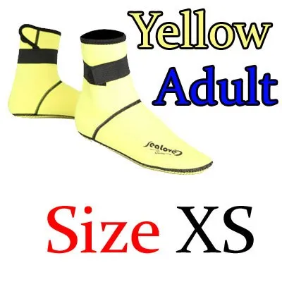 3mm Neoprene Snorkeling Shoes Scuba Diving Socks Beach Boots Wetsuit Prevent Scratches Warming Non-slip Winter Swimming Seaside