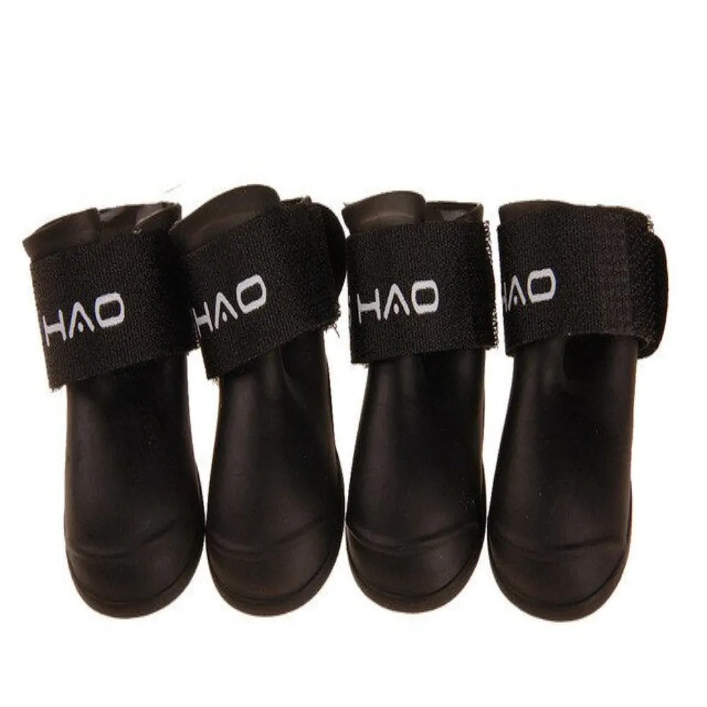 4 Piece Pet Dog Rain Shoes