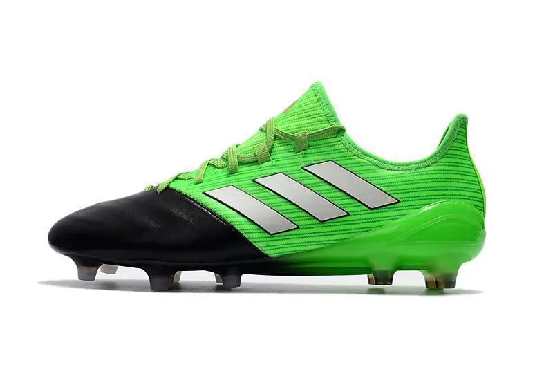 Adidas ACE Series FG Soccer Cleats Shoes Green Black White