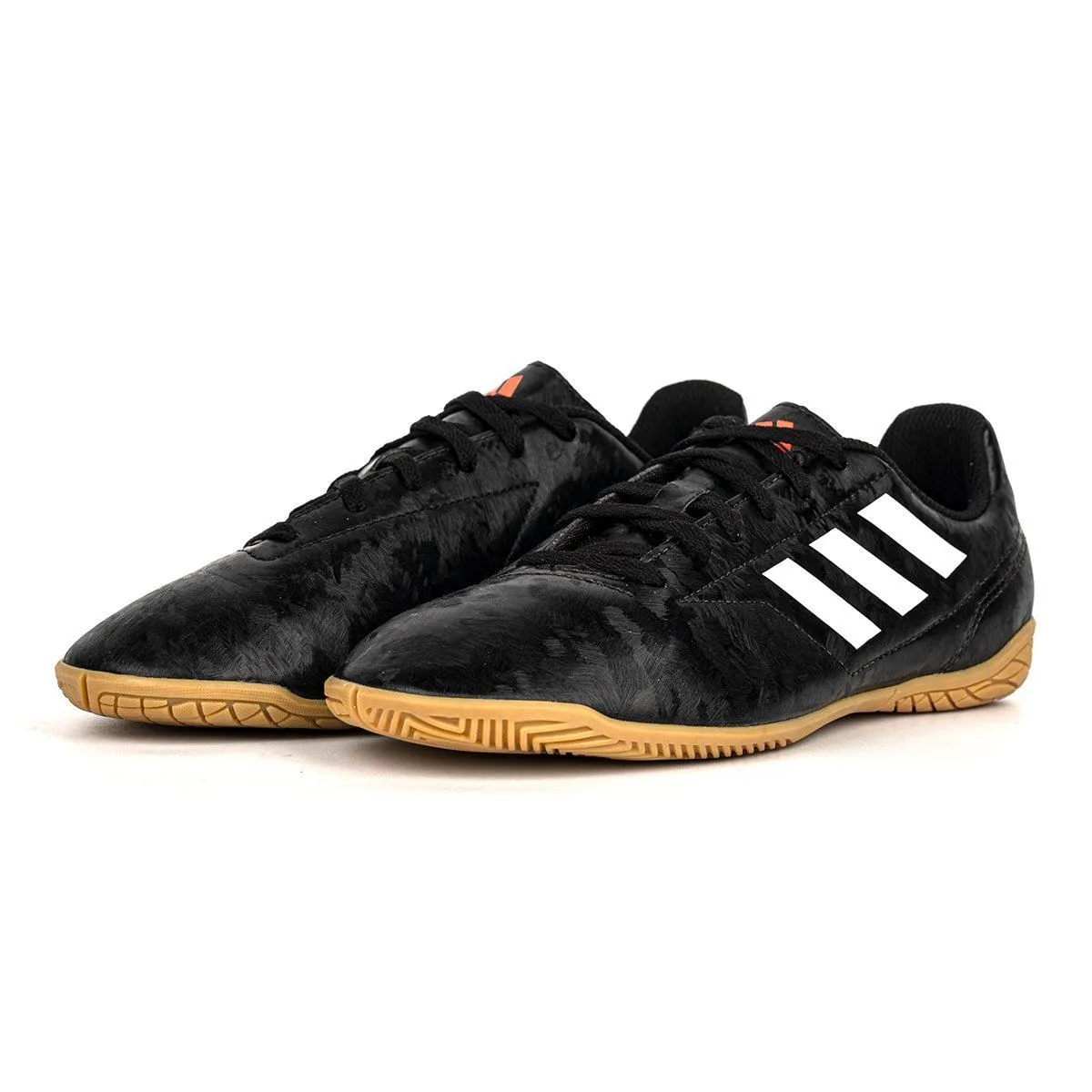 Adidas Conquisto Ii Sneakers Leather Black Colour For Kids