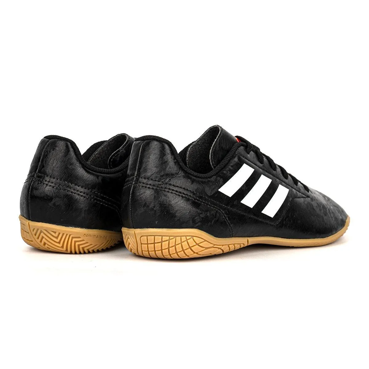 Adidas Conquisto Ii Sneakers Leather Black Colour For Kids