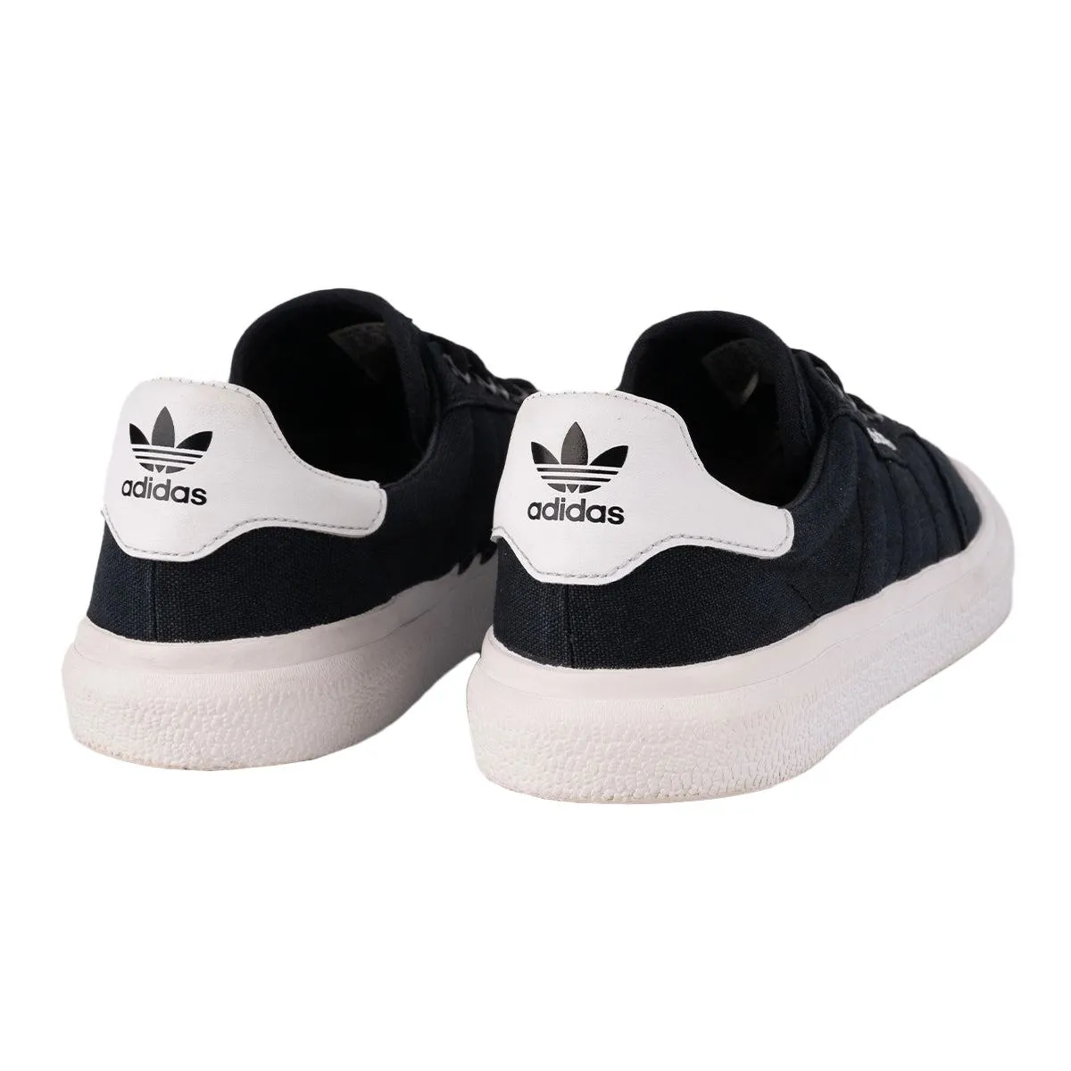 Adidas Originals 3Mc Vulc Low-Top Sneakers Fabric Black Colour For Women