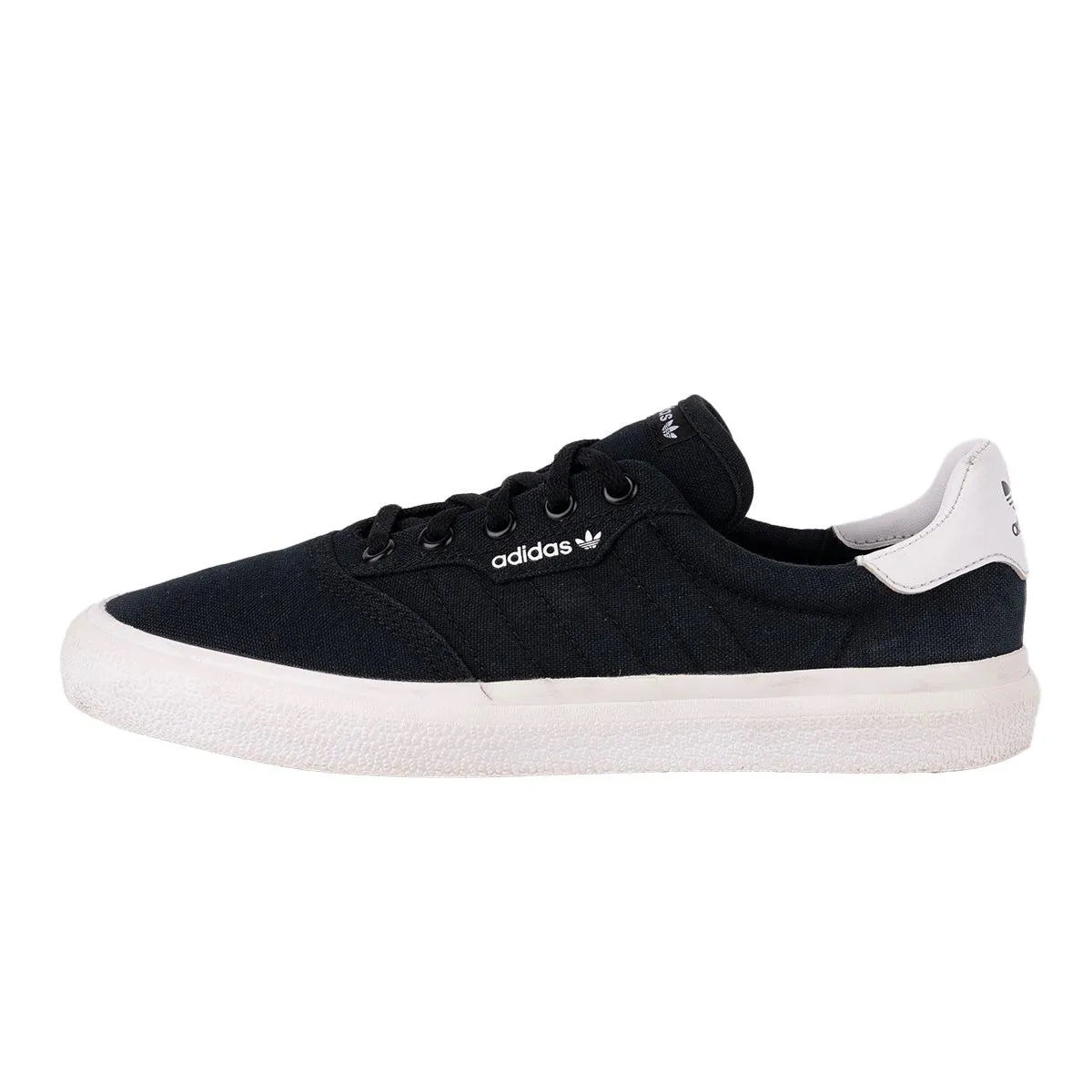 Adidas Originals 3Mc Vulc Low-Top Sneakers Fabric Black Colour For Women