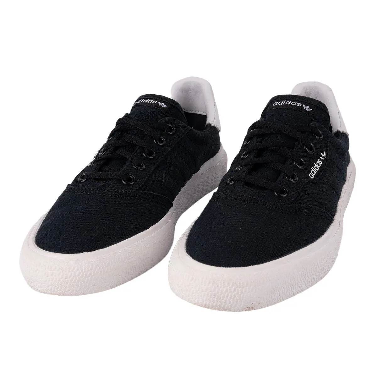 Adidas Originals 3Mc Vulc Low-Top Sneakers Fabric Black Colour For Women