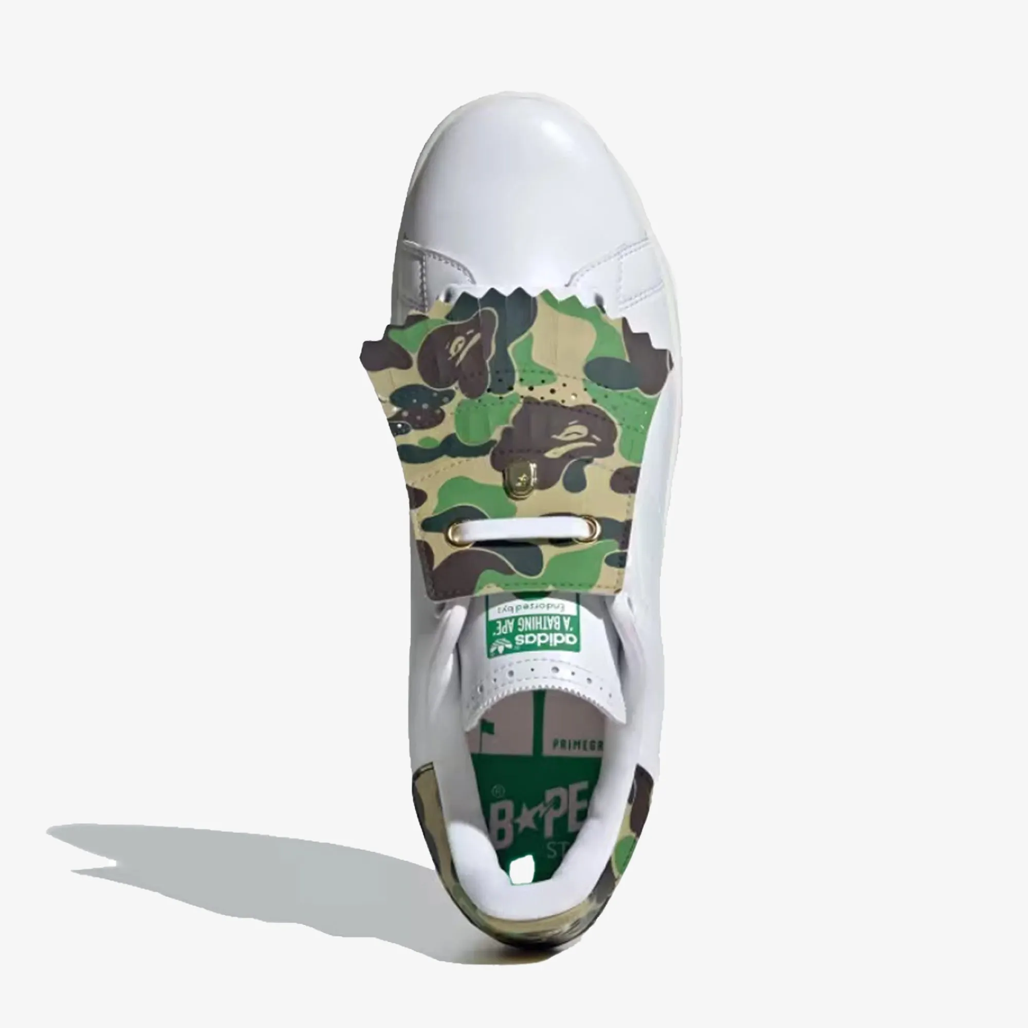 Adidas Originals | X BAPE STAN SMITH GOLF { CLOUD WHITE/GREEN