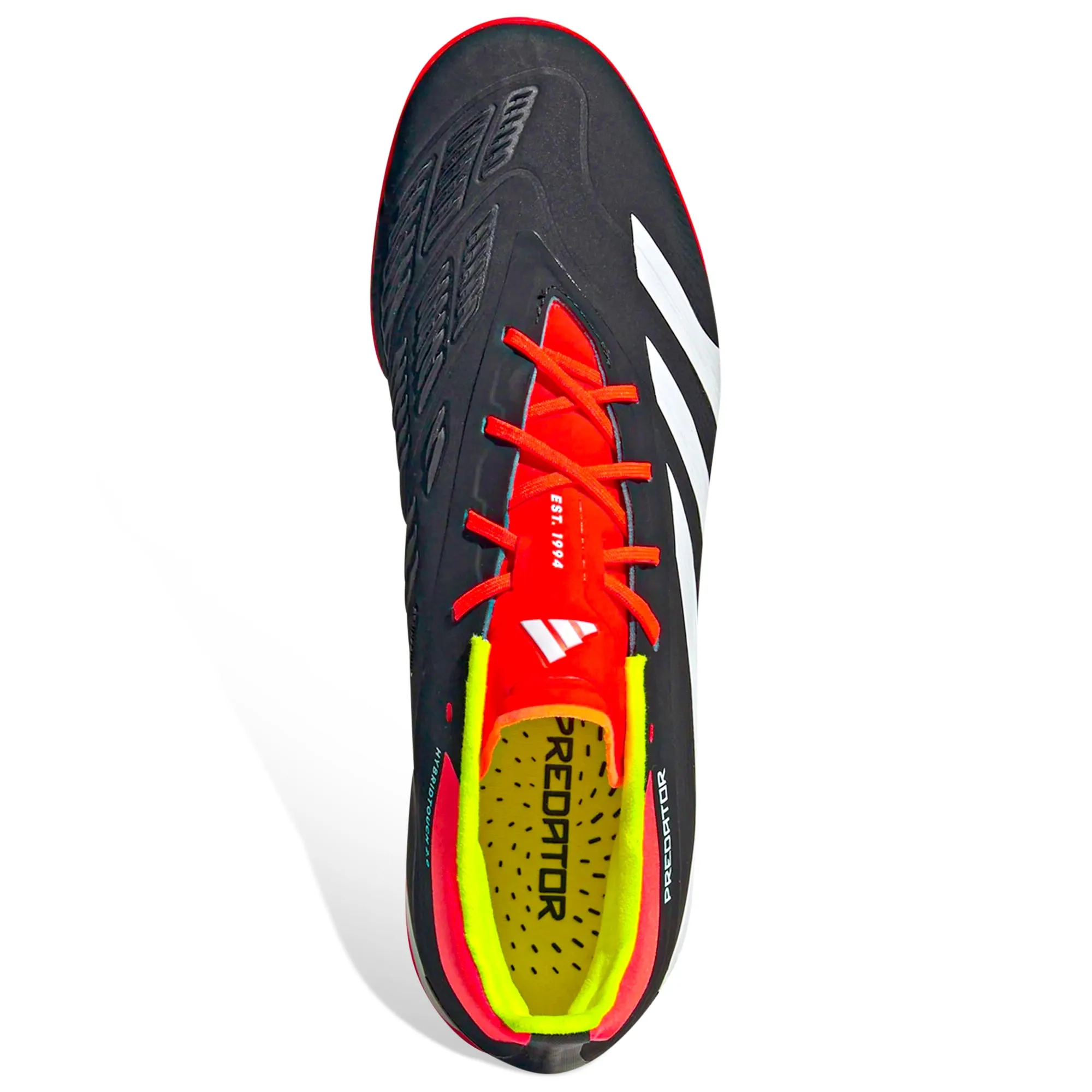 adidas Predator Elite Turf Soccer Shoes (Core Black/Solar Red)