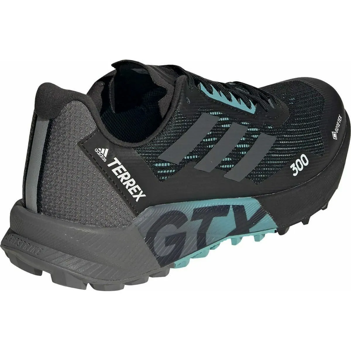 adidas Terrex Agravic Flow 2 GORE-TEX Womens Trail Running Shoes - Black