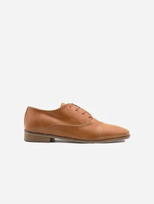 Aiko Women's Vegan Leather Oxfords | Camel