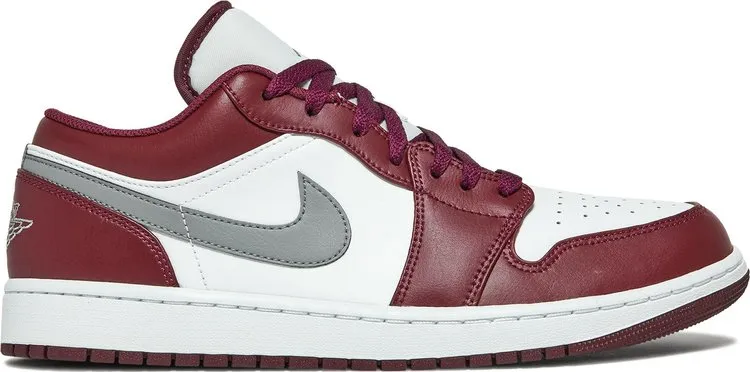 Air Jordan 1 Low Cherrywood Red, white