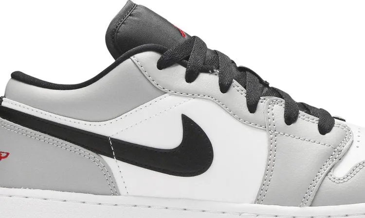 Air Jordan 1 Low GS Light, white-gray