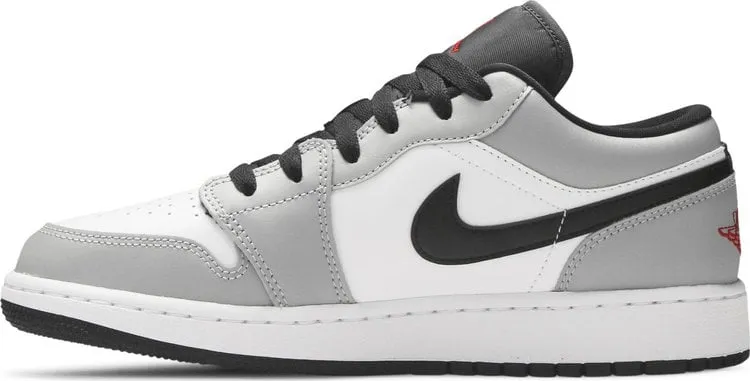 Air Jordan 1 Low GS Light, white-gray