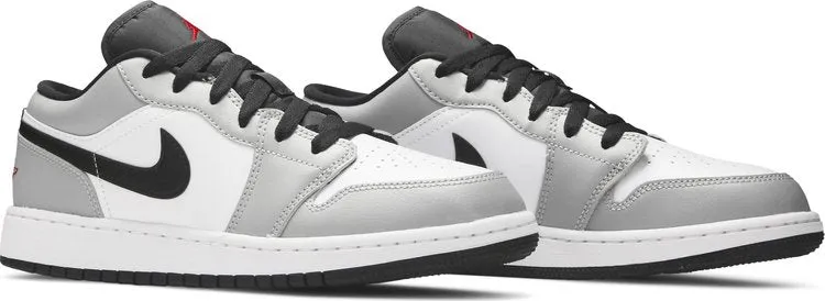 Air Jordan 1 Low GS Light, white-gray