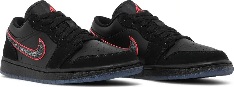 Air Jordan 1 Low Red Orbit sneakers, black