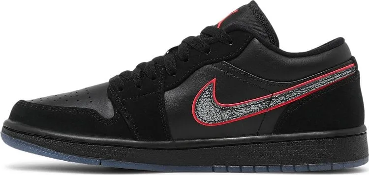 Air Jordan 1 Low Red Orbit sneakers, black