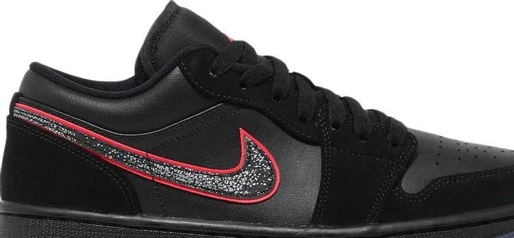 Air Jordan 1 Low Red Orbit sneakers, black