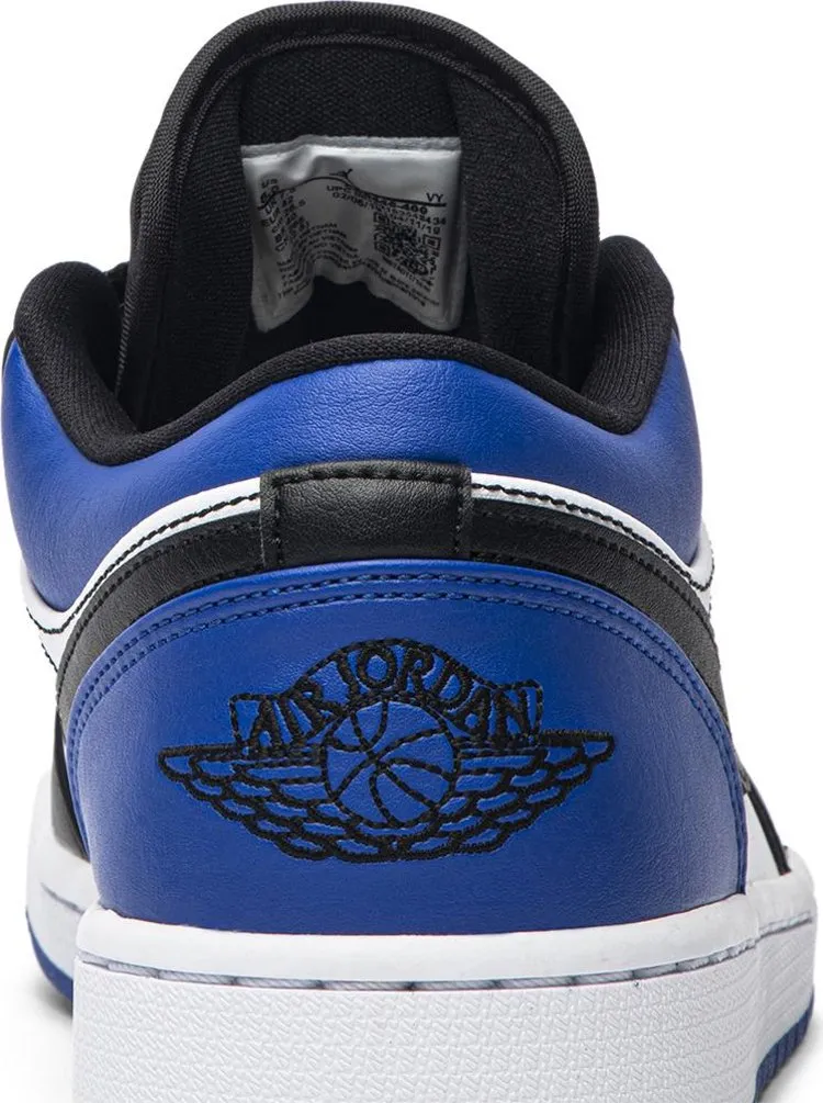 Air Jordan 1 Low Royal Toe Sneakers, Blue