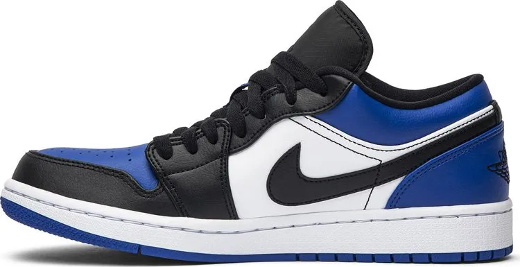 Air Jordan 1 Low Royal Toe Sneakers, Blue