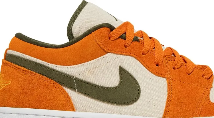 Air Jordan 1 Low SE Light Curry Orange