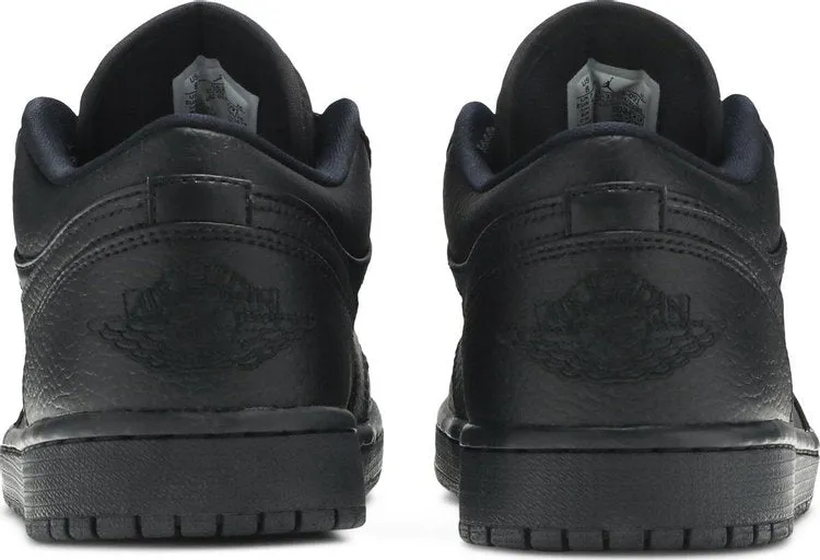 Air Jordan 1 Low Triple Black sneakers, black