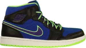 Air Jordan 1 Mid Bel Air sneakers, black