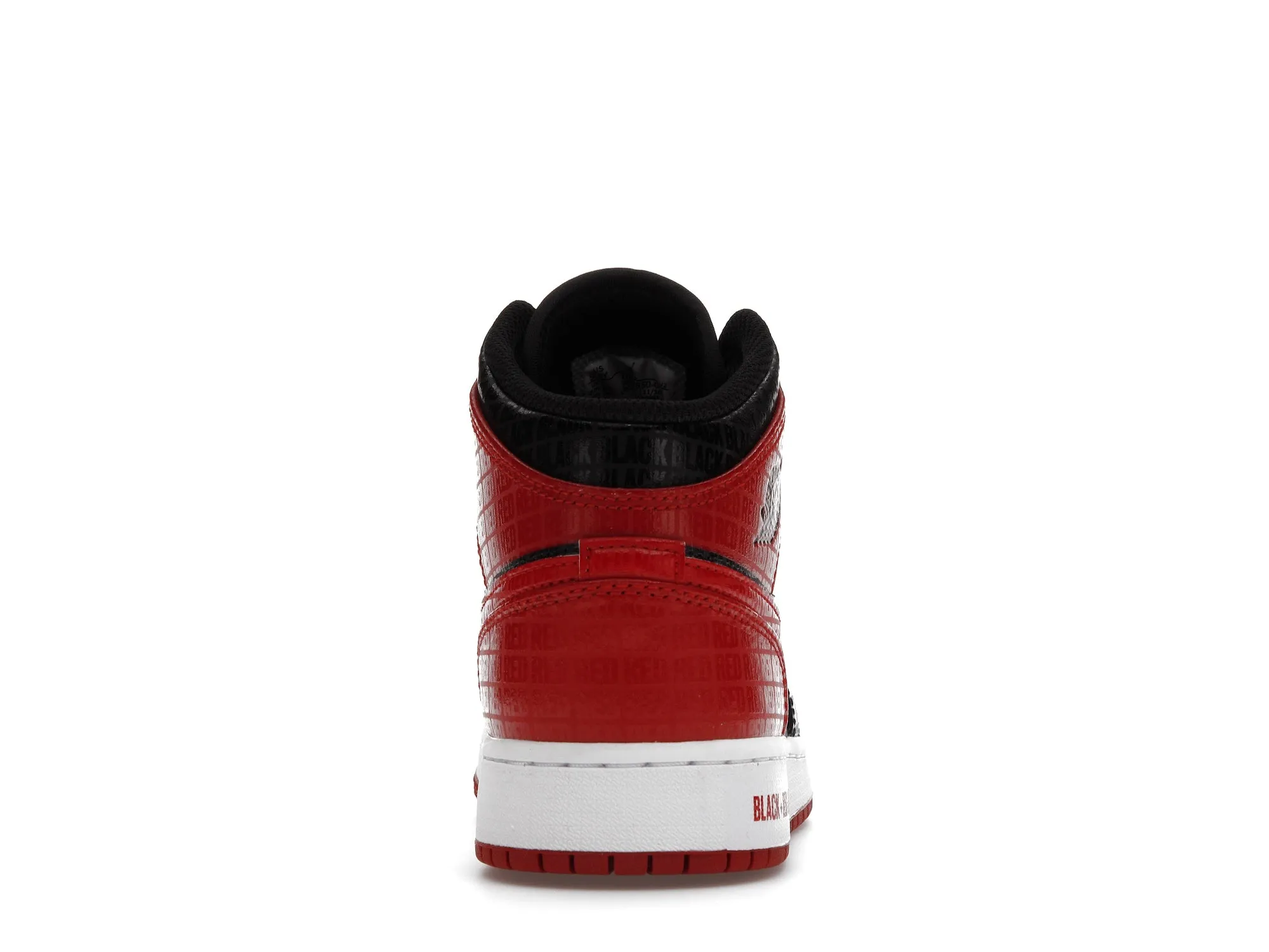 Air Jordan 1 Mid Bred Text (PS)