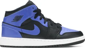 Air Jordan 1 Mid GS Hyper Royal, blue