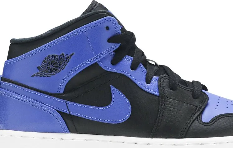 Air Jordan 1 Mid GS Hyper Royal, blue