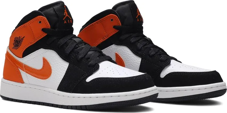 Air Jordan 1 Mid GS Shattered Backboard, black