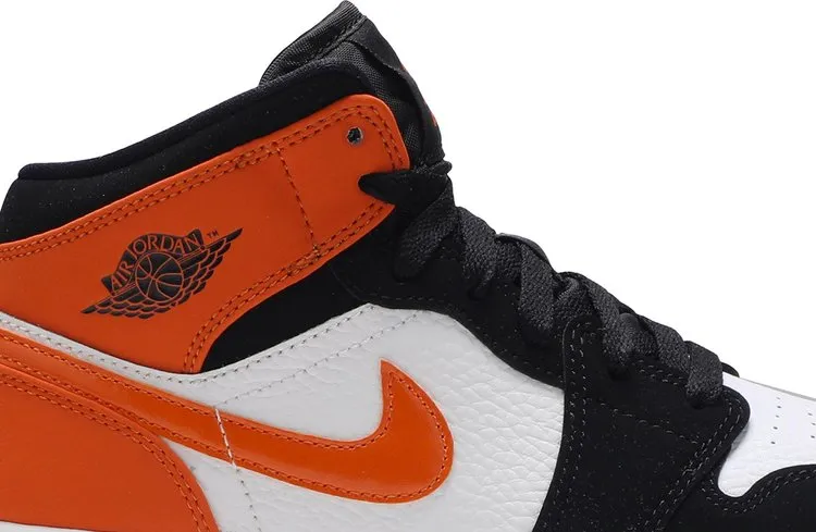 Air Jordan 1 Mid GS Shattered Backboard, black