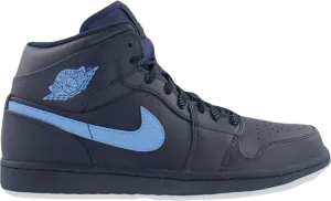 Air Jordan 1 Mid Obsidian sneakers, black