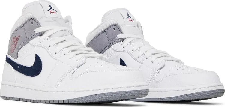 Air Jordan 1 Mid Paris sneakers, white