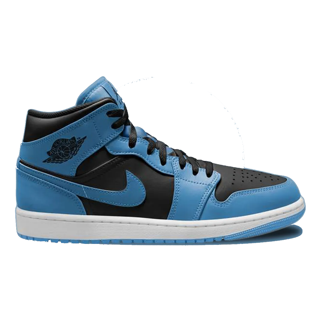 Air Jordan 1 Mid "University Blue Black" (TD)