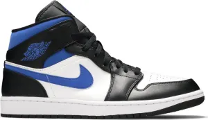 Air Jordan 1 Mid Racer Blue, white