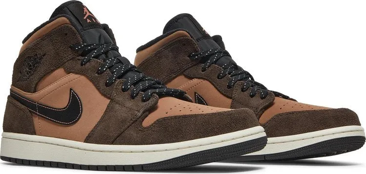 Air Jordan 1 Mid SE Dark Chocolate, brown