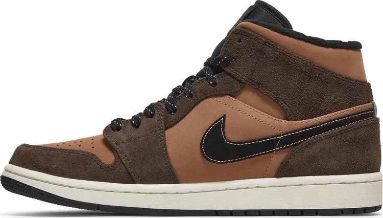 Air Jordan 1 Mid SE Dark Chocolate, brown