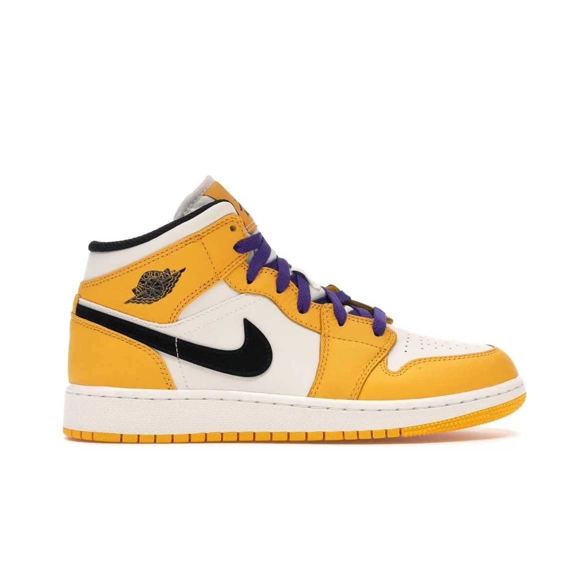 Air Jordan 1 Mid SE Lakers (GS)