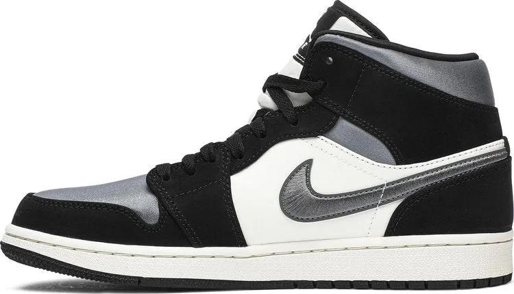 Air Jordan 1 Mid SE Satin Smoke Gray