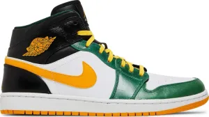 Air Jordan 1 Mid Sonics, green