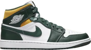 Air Jordan 1 Mid Sonics, white