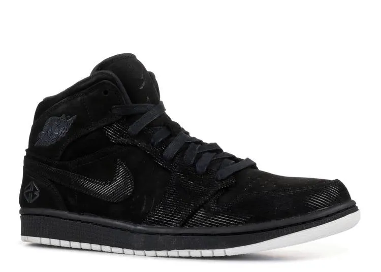 AIR JORDAN 1 MID 'SUIT AND SNEAKERS' sneakers, black