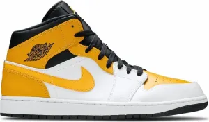 Air Jordan 1 Mid University Gold sneakers, gold