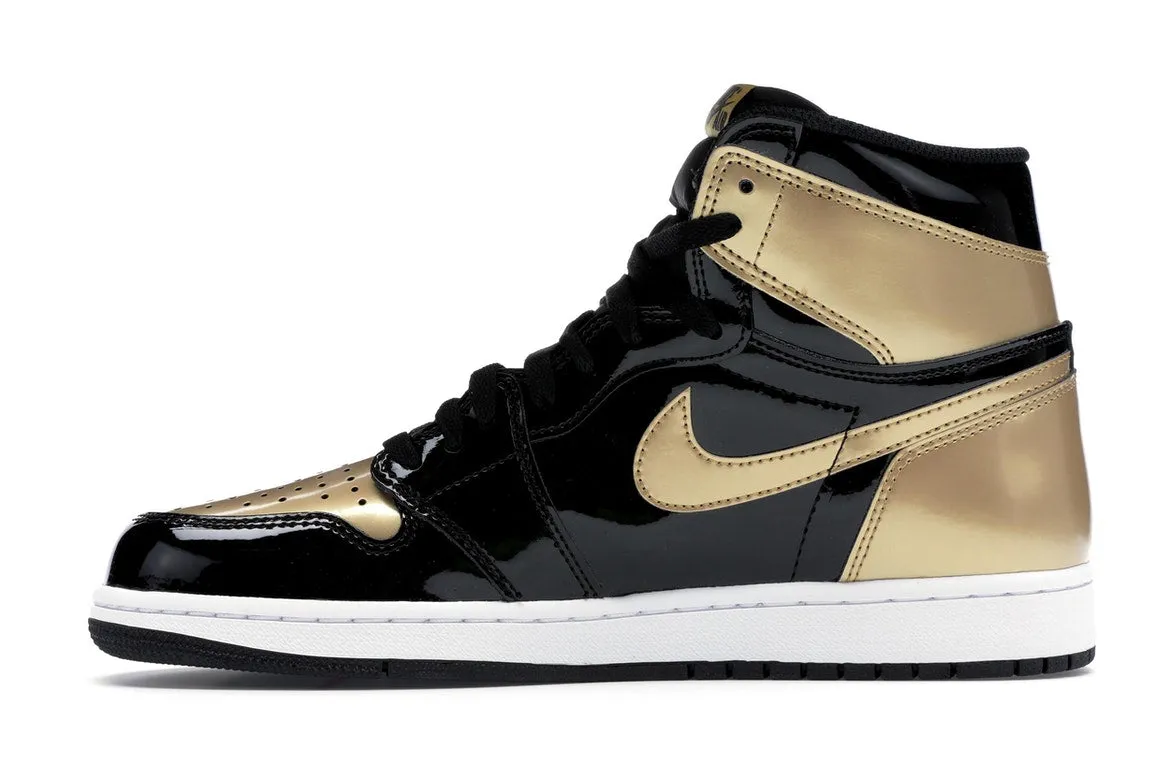 Air Jordan 1 Retro High NRG Patent Gold Toe