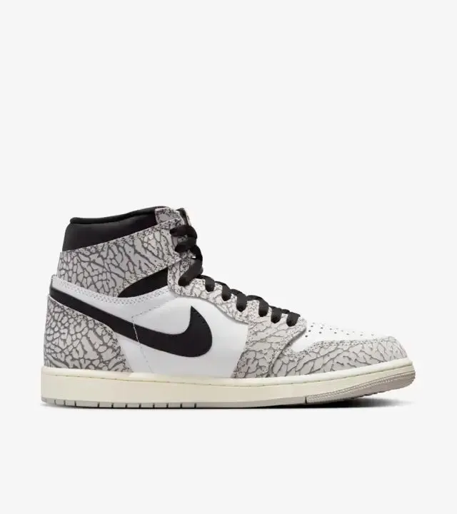 Air Jordan 1 Retro High OG Tech Grey Muslin Black White DZ5485-052