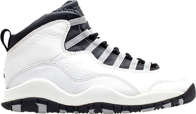 Air Jordan 10 OG Steel, white