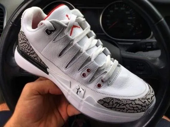 Air Jordan 3 x Nike Zoom Vapor Tour 9 White