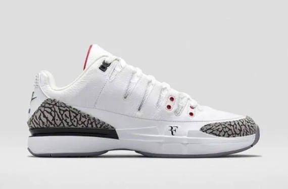 Air Jordan 3 x Nike Zoom Vapor Tour 9 White