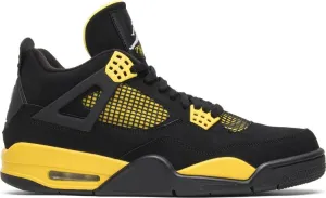 Air Jordan 4 Retro Thunder 2012 sneakers, black